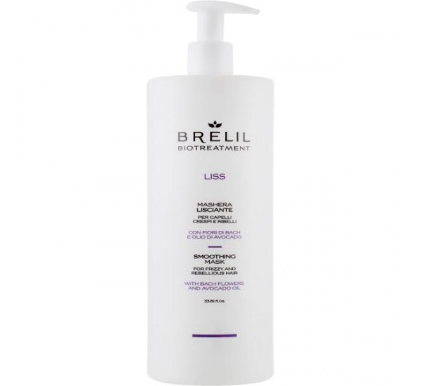 BRELIL LISS SMOOTH MASK МАСКА ЗА ИЗЛАЖДАНЕ НА КОСАТА 1000мл 